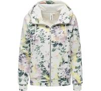 gemusterte Sweatjacke "Fllawia Print" Light Combo S