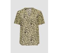 Gemusterte Tunikabluse aus Viskose 44 grün|schwarz 2155363.72A0.44