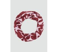 Gemusterter Loop-Schal aus Viskose 1 rot 2154489.38A0.1