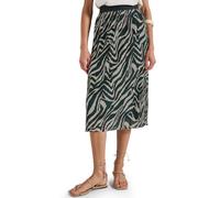 STREET ONE Damen A361752 Gemusterter Plissée-Rock, Pine Grove Green, 44W