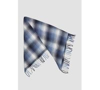 Gemusterter Schal mit Fransen 1 blau|mehrfarbig 2158218.59N0.1