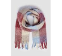 Gemusterter Schal mit Fransen ONESIZE creme|mehrfarbig 2171238.04X1.ONESIZE