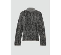 Gemusterter Strickpullover mit Glitzergarn 34 grau 2157086.97X3.34