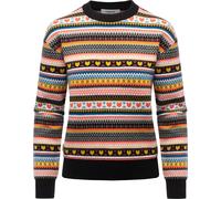 Gemusterter Strickpullover "Nordeena" Multi Combo S