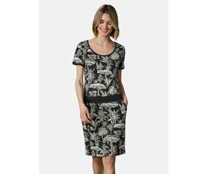 Gemustertes Kleid "Baomi Tropic YOUMODO" Black XXL