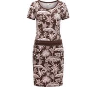 Gemustertes Kleid "Baomi Tropic YOUMODO" Dark Choco S