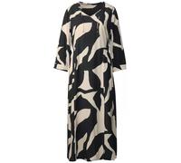 Street One Damen Gemustertes Midi-Kleid