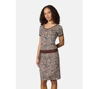 Gemustertes Minikleid "Baomi Zoo YOUMODO" Brown XS