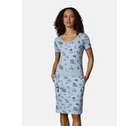 Gemustertes Sommerkleid "Baomi Summer YOUMODO" Sky Blue XL