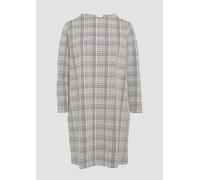 Gemustertes Sweat-Kleid mit Turtleneck 54 creme 2163454.02N4.54