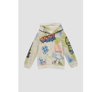 Gemustertes Sweatshirt mit Kapuze 104/110 Beige 2153454.08D1.104_110