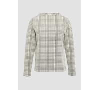 Gemustertes Sweatshirt mit Turtleneck 32 creme 2156463.02N4.32