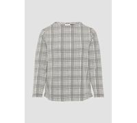 Gemustertes Sweatshirt mit Turtleneck 50 creme 2163451.02N4.50