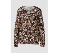 Gemusterte Bluse im Relaxed Fit 34 braun|mehrfarbig 2172794.89A2.34