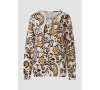 Gemusterte Bluse im Relaxed Fit 36 creme|mehrfarbig 2172794.02A2.36
