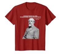 GENERAL Robert E Lee Zitat T-Shirt Herren Frau Kind T-Shirt