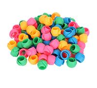 Generic 100 Stück Spulenhalter-Clip, Langlebige Silikonklemmen für die Fadenorganisation, Ideal Zum Nähen, Basteln, Weiches und Wiederverwendbares Material