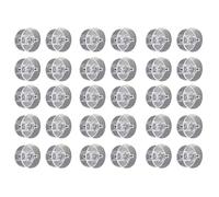 Generic 30 Stück Durchsichtige Kunststoffspulen für Nähmaschinen, Robustes und Widerstandsfähiges Material, Zubehör für Ihre Nähmaschine, Geeignet für den Heimgebrauch, 0,28 X 0,16 Zoll, Transparent