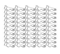 Generic 50 Stück Leichte Metall-Sicherheitsnadeln, Langlebige Broschen-Sicherungsnadeln für Kleidungsetiketten und Nähen, Bastelprojekte, Eisenmaterial (22MM)