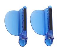 Generic Abteilklammern, Hocheffiziente, Wärmeisolierende Trennklammer Zum Hervorheben von Haaren, Einfache Geschwindigkeit für Zuhause und Salon, ABS, 9,9 X 4,1 Cm, 2 Stück