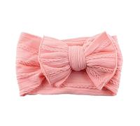 Generic Baby-Haarschleife, Weich, Niedlich, Säuglingshaarband, 6 Stück, für Baby-Foto-Requisite, Rosa, Blau, Lila, Beige, Mintgrüner Stoff, 16 X 8,9 Cm