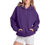 Generic Hoodie Damen Oversize Sipperjacke Pulli Essentials Hoodie Aritzia Corteiz Tracksuit Y2k Hoodies Dünne Pullover Aesthetic Sweater Weißes Langarmshirt Sweatshirt Weiß Top