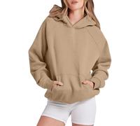 Generic Hoodie Damen Oversize Sipperjacke Pulli Essentials Hoodie Aritzia Corteiz Tracksuit Y2k Hoodies Dünne Pullover Aesthetic Sweater Weißes Langarmshirt Sweatshirt Weiß Top