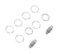 Generic Schlüsselanhänger-Anschluss aus Ti-Legierung, Drehbarer Schlüsselring-Clip, 360-Grad-Drehung, 18 X 6,8 Mm, Kompakt, Rostfrei, Hitzebeständig, Schlüsselhalter für Camping, Wandern,