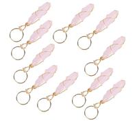 Generic Zopfzubehör, Haarring für Damen, Modische Wickelzwingen für Partys, 10 Stück Haarschlaufen Zum Weben und Reparieren, aus Hochwertigem Legierungsmaterial (XK-1)