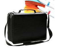 Generico Adorable Marker and Pen Storage Box, Large Capacity Pencil Case Marker Organizer, Multi Purpose Storage Organizer, Hobby Art Craft Box, School Supply Organizer Container for Makeup Brush,