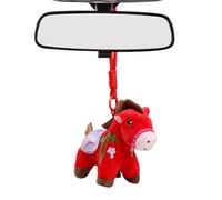 Generico Anhänger Für Handtasche, Dekorativer Plüschanhänger | 2026 Für Neues Jahr, Geschenk Für Mädchen, Frauen, Auto, San, Weihnachten Und Freund, rot, riferimento alla