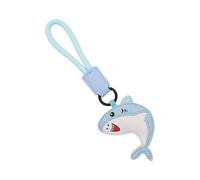 Generico Anhänger Schlüsselanhänger Delfin Hai Schlüsselanhänger Tier Anhänger - Tragbare Dekoration aus Leder für Tasche Rucksack Keychain Kinder Erwachsene, C, Fare riferimento alla descrizione