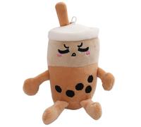 Generico Charm Plüschtasche - Plüschspielzeug aus Bubble Tea, Schlüsselanhänger Tiere entzückend 12 cm, für Erwachsene Kinder Mädchen Jungen Handtasche Rucksack Geldbörse Koffer Reise Party Geburtstag