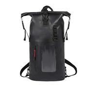 Genérico Dry Bag Rucksack, Heavy Duty Closure, 30L Large Capacity Travel Backpack, Waterproof Storage Pack for Camping, Booting, Kajaking, Schwimmen, 28 x 16 x 65 cm, schwarz, Consulte la