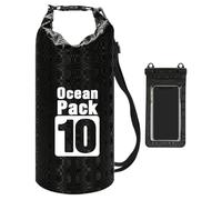 Generico Dry Bags Waterproof - 16.14x7.68x0.2in Dry Bag | Waterproof Boat Bag | Lightweight Storage Backpack for Camping Commuting Shopping Outdoor | 10 Liters PVC Checkered Bucket Bags
