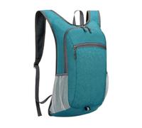 Genérico Faltbarer Rucksack für Reisen, leicht, faltbar, Organizer für Sportbegeisterte, mit verstellbaren Riemen, für Wasserflasche, Regenschirm, Hüte, Schlüssel, grün, Consulte la descripción