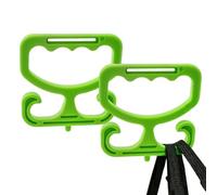 Generico Grocery Bag Carrier, 2X Anti-Slip Portable Handle, Holds up to 100lbs, Reusable Ergonomic Grip, Heavy-Duty for Home, Supermarket, Workplace, and Outdoor Use 4.29x4.41x0.39 Inches