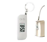 Generico Keychain Clock - Glow-in-the-Dark Electronic Keyring Watch, LED Digital Time Display, Compact Portable Timer | Backpack Accessory For Men, Women, Teens, Kids, Students, Travel, Daily Carry
