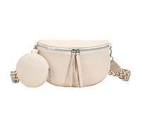 Genérico Kleine Tasche für Frauen - eleganter Schulter-Rucksack, kompakte Brusttasche | Leichte Cross-Body-Tasche für Festival Reisen für Freizeit, Schule, Reisen, Cremefarben, Consulte la descripción