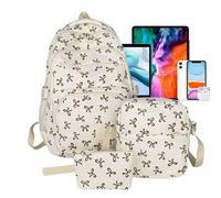Generico Nylon Lightweight Backpacks - Women Luggage & Travel Gear | Teen Girls School Backpack | Girls Cute Bookbags | Large Laptop Computer Back Pack | High School College Stylish Laptop Bags Women