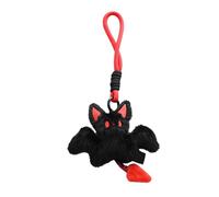 Generico Plüschtier Fledermaus Kaninchen, weiches Fledermausspielzeug, schwarz, ideales weiches Ornament für Mädchen Kinder