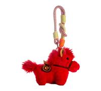 Generico Plush Horse Keychain - 12 cm Plush Animal Anhänger | Cute Stuffed Horse Figurine, Soft Collectible Accessory, Men Women Accessory, Holiday Collectible, Decorative Key Ring For Backpack Bag