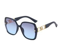 Generico Retro Sunglasses | Retro Metal Polarized Glasses - Lightweight Glasses with UV400 Protection For Fashion And All-Day Comfort Concert Daily Sports Vacation Beach Activities Party, Dunkelblau