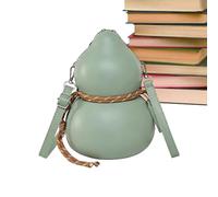 Generico Shoulder Pouch - PU Leather Calabash Sling Pouch, Vintage Casual Handbag with Compact Tools, Stylish Travel Purse, Sling Purse, Travel Carrier for School Gym Work Office Commuting Daily Use