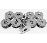 Generico Singer Catania - Spoline, Bobine, Spulen aus Metall für Nähmaschinen Pfaff 260, Pfaff 262, Pfaff 360, Pfaff 362 | 10 Stück |