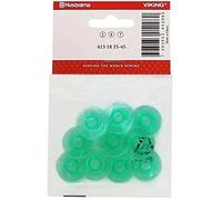 Generico Singer Catania - Spoline, Spule, grüne Kunststoffspulen für Haushaltsnähmaschinen Husqvarna Viking der Gruppe 5, 6, 7 | 10 Stück |