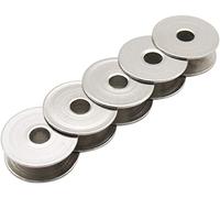 Generico Singer Catania - Spoline, Spule, kleine Metallspulen für Singer Singer 29K, Singer 29K70, Singer 29K71, Singer 29K73 | Necchi EG | 5 Stück | L 16 mm x H 6 mm