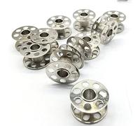 Generico Singer Catania - Spoline, Spule, Metallspule für Heimnähmaschine Bernina Künstler, Aurora, Activa, Virtuosa, 801, 808, 810, 811, 1005, 1008, 1010 | 10 Stück |