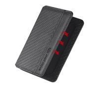 Generico Stick Card Holder - Adhesive Phone Card Holder Leather | Magnetic Card Wallet | Slim Minimalist Front Pocket Wallet | Magnetic Card Holder PU Leather Card Wallet For Credit Card Coin Cash