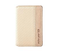 Generico Stick Card Holder - Adhesive Phone Card Holder Leather | Magnetic Card Wallet | Slim Minimalist Front Pocket Wallet | Magnetic Card Holder PU Leather Card Wallet For Credit Card Coin Cash